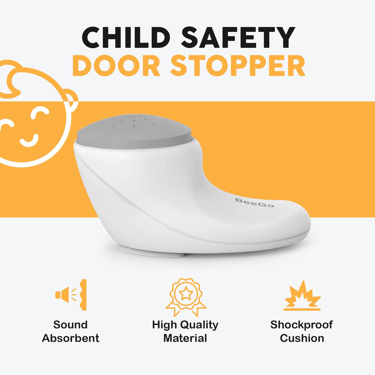 Beego Child Safety Door Stoppers - Beego Safety
